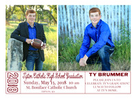 Grad Card Ty Brummer